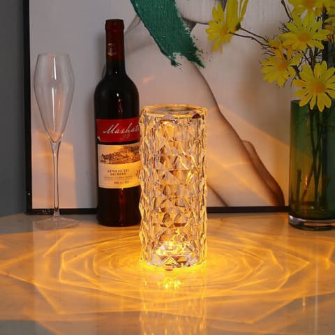 Luminária de Mesa Led Sem Fio 3-16 Cores Premium Rose
