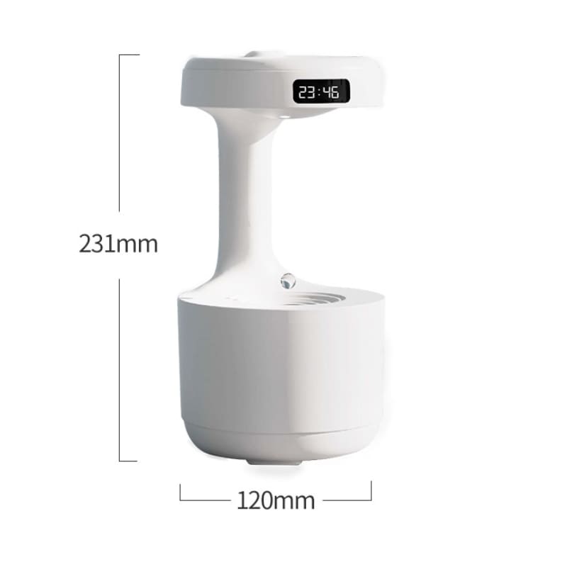 Umidificador e Difusor de Ar Ultrassônico Antigravidade