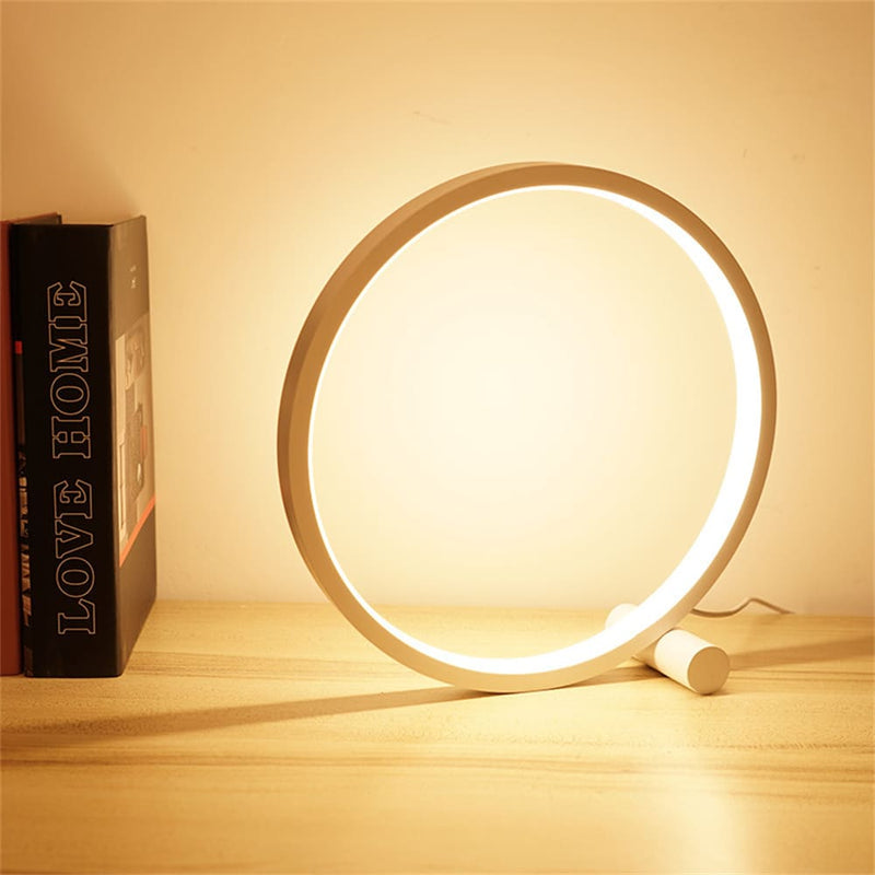 Luminária de Mesa LED USB Alumínio Moderna Touch - Ocra
