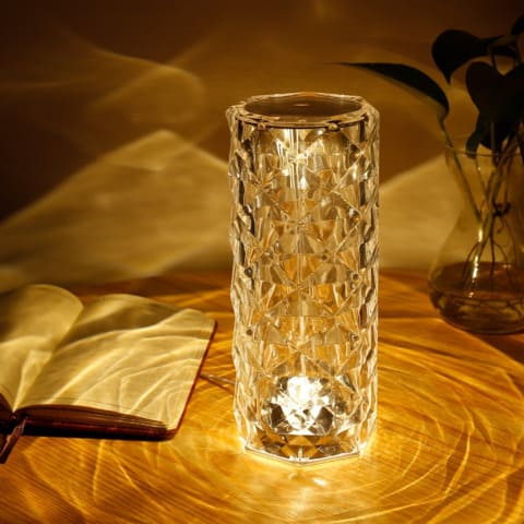 Luminária de Mesa Led Sem Fio 3-16 Cores Premium Rose