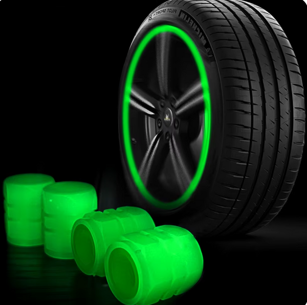 Tampa Fluorescente para Bico de Pneus - Luminous