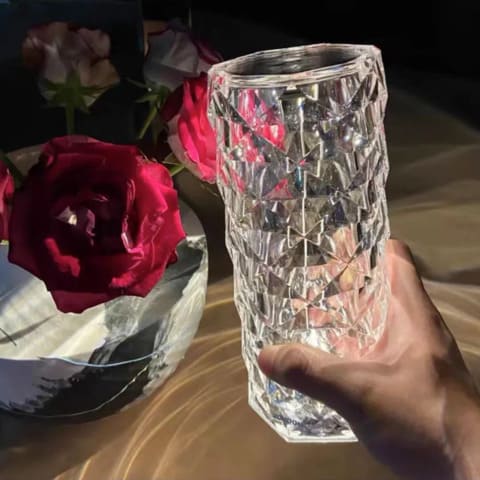 Luminária de Mesa Led Sem Fio 3-16 Cores Premium Rose