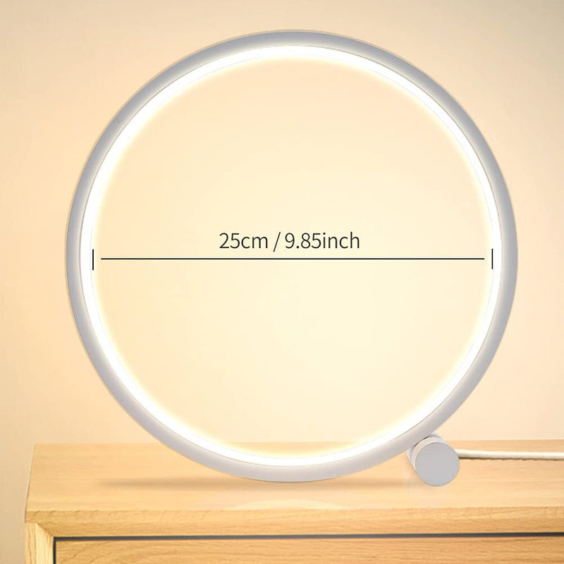 Luminária de Mesa LED USB Alumínio Moderna Touch - Ocra