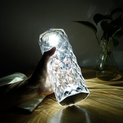 Luminária de Mesa Led Sem Fio 3-16 Cores Premium Rose